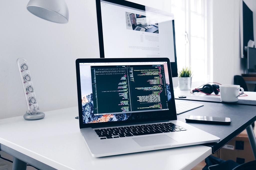 Developer coding