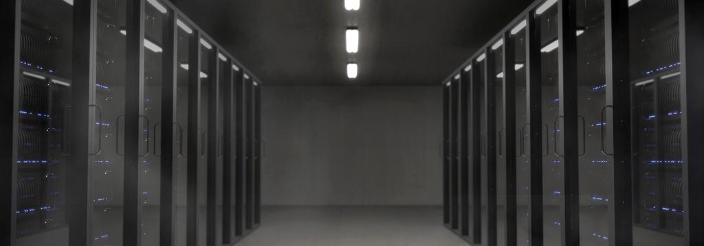 Server room representing IT infrastructure